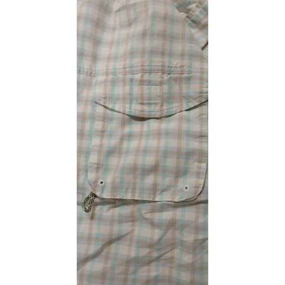 Columbia PFG Vented Shirt Mens L Outdoor Hiking Fishing Button Short Sleeve - Picture 6 of 11